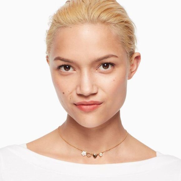 Kate Spade Mini Things Row Necklace - Picture 11 of 11